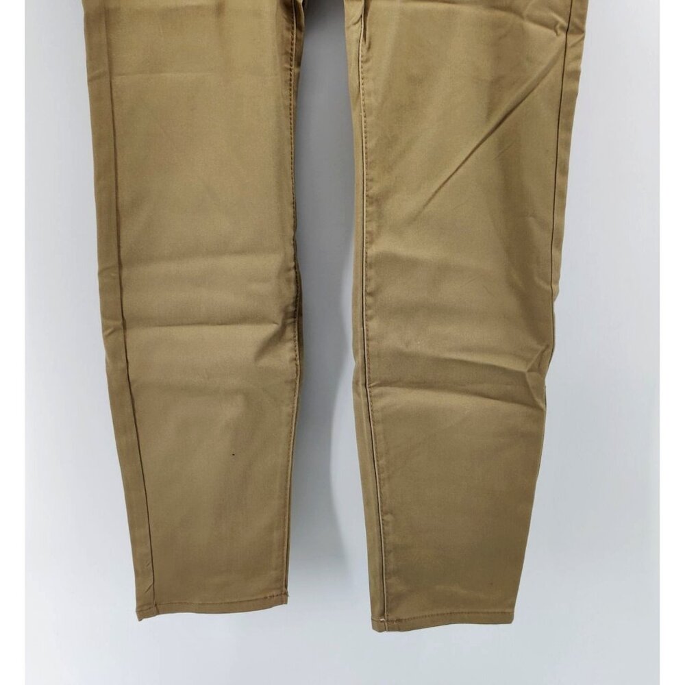 New Nobo Mid-Rise Skinny Super Stretch Fabric Khaki Pants Size 13 - Picture 3 of 8